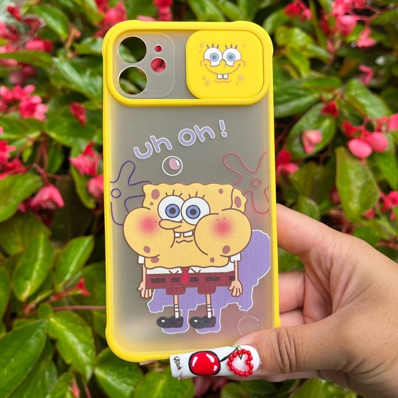 “Uh oh!” SpongeBob Squarepants iPhone Case - Picture 3 of 11